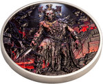 Monnaie XIPE TOTEC Aztec Heritage 2 Oz Argent 20$ Liberia 2026 (PRÉCOMMANDE)