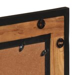 vidaXL Miroir de salle de bain 60x1x55 cm bois massif d'acacia