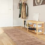 vidaXL Coureur de Tapis MARSA Blanc 80 x 400 cm Polyester et PVC
