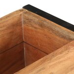 vidaXL Jardinière 60x20x68 cm Bois massif d'acacia
