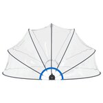 vidaXL Dôme de piscine 440 x 220 cm