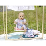 Zapf Creation 705643 - Baby Annabell Active Deluxe Jeans 43cm avec veste  chemise  pantalon et chaussettes.