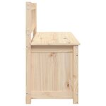 vidaXL Banc 110x41x76 5 cm Bois de pin massif