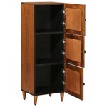 vidaXL Haut Armoire Noyer 40 x 33 x 110 cm Bois de mangue massif