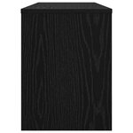 vidaXL Meuble TV Chêne noir 100 x 30 x 40 cm Bois d'ingénierie