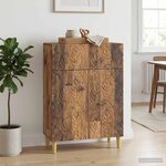 vidaXL Buffet Bois ancien 66 x 34 5 x 90 cm Bois d'ingénierie