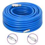 vidaXL Tuyau d'air bleu 0 7" 10 m PVC