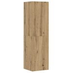 vidaXL Ensemble de meuble TV mural 8 Pièces chêne artisanal