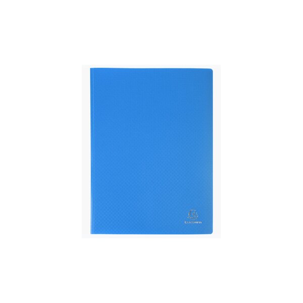 EXACOMPTA Protège-documents  A4  PP  30 pochettes  bleu