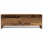 vidaXL Garde-robe vieux bois 100x32 5x35 cm bois d'ingénierie