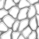 vidaXL Table basse Aluminium moulé 70x30 cm Argenté