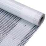 vidaXL Bâches Leno 2 Pièces 260 g/m² 4x10 m Blanc