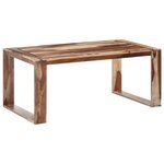 vidaXL Table à manger 180x90x76 cm Bois massif
