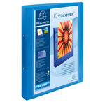 12 Classeurs 4 anneaux 30mm PP chromaline 10/10e Krea Cover - A4 maxi  couleurs aléatoires EXACOMPTA