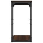vidaXL Table d'appoint Chêne marron 40x30x60 cm Bois d'ingénierie