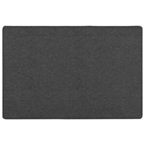 vidaXL Tapis Couloir Gris foncé 100 x 150 cm 100 Polypropylène