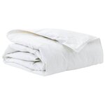 vidaXL Couette Blanc 135 x 220 cm Plume
