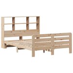 vidaXL Cadre de lit sans matelas 160x200 cm bois massif de pin