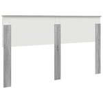 vidaXL Tête de lit Gris Sonoma 160 cm Bois d'ingénierie