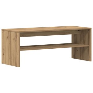 vidaXL Meuble TV chêne artisanal 100x40x40 cm bois d'ingénierie