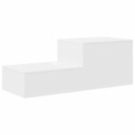 vidaXL Armoire de rangement 2 Pièces Blanc 127 x 41 x 40 cm