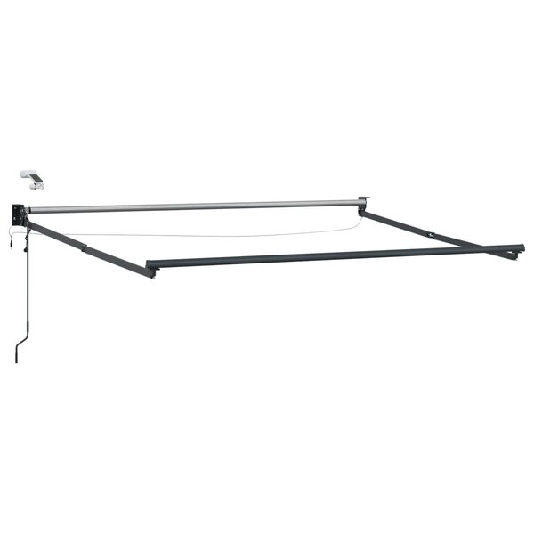 vidaXL Cadre de store rétractable électrique Anthracite 3 x 2 5 m