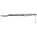 vidaXL Auvent avec Anthracite 3 5 x 2 5 m Métal