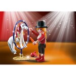 PLAYMOBIL 70874 - City Life Artiste avec poney