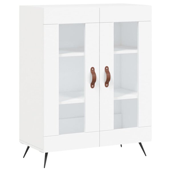 vidaXL Buffet blanc 69 5x34x90 cm bois d'ingénierie