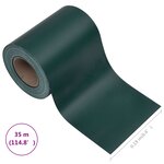 vidaXL Écran d'intimité de jardin PVC 35x0 19 m Vert mat