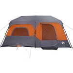 vidaXL Tente familiale 9 personnes libération rapide imperméable
