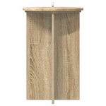 vidaXL Support de Plante 2 pièces Chêne Sonoma Ø40 x 60 cm