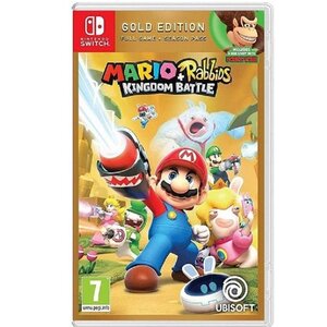 Jeu SWITCH Mario et The Lapins Cretins Kingdom Battle Gold Edition UK