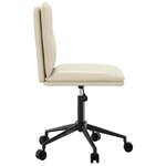 vidaXL Chaises à manger lot de 2 Noir Velours