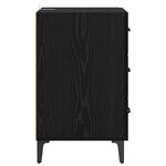 vidaXL Cabinet de chevet Chêne noir 40 x 40 5 x 66 cm