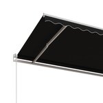 vidaXL Auvent rétractable automatique 600x350 cm Anthracite