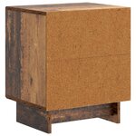 vidaXL Cabinet de chevet Bois ancien 43 x 34 5 x 50 cm