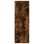 vidaXL Armoire d'apothicaire chêne fumé 40x41x118 cm bois d'ingénierie