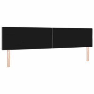 vidaXL Tête de lit avec tête de lit Gris foncé 200 cm tissu
