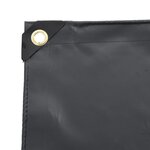 vidaXL Bâche noir 2 5x4 5 m 650 g/m²