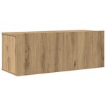 vidaXL Ensemble meuble TV 8 Pièces chêne artisanal 80 x 30 x 30 cm
