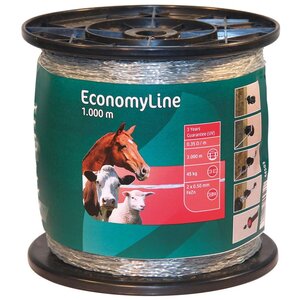 Kerbl fil mono de clôture economyline 1 000 m 44503