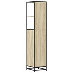 vidaXL Armoire de salle de bain chêne sonoma 35x37 5x166 cm