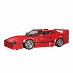 Mould King 27038 - F40 Voiture de sport avec vitrine de présentation
