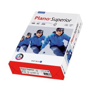 Ramette 250F Papier universel Plano Superior A4 160 g Blanc PAPYRUS