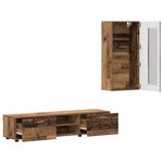 vidaXL Ensemble meuble TV FLORIN Bois ancien Bois d'ingénierie