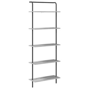 vidaXL Étagère Gris Sonoma 60 x 24 x 168 cm Bois d'ingénierie