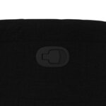 vidaXL Fauteuil inclinable Noir Tissu