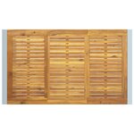 vidaXL Ensemble de repas jardin 7 pièces en bois d'acacia et métal