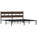 vidaXL Cadre de lit sans matelas avec tête de lit 183x213 cm